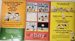 Collection de 21 livres de poche vintage Charlie Brown Peanuts Snoopy Charles Schultz