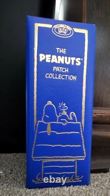 Collection de 35 écussons vintage Peanuts Willabee & Ward COMPLÈTE dans un classeur