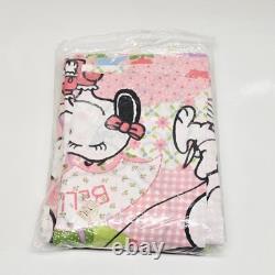 Couvre-lit vintage neuf Peanuts Park pour lit une place, coton/polyester, Snoopy et Charlie Brown, années 60