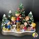Danbury Mint Charlie Brown Snoopy Peanuts Le Temps De Noël Est Là éclairé Non Utilisé