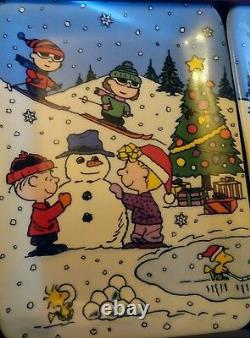 Danbury Mint Christmas Avec Charlie Brown Peanuts Snoopy