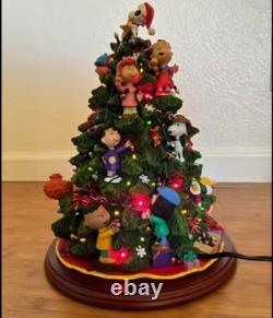 Danbury Mint L'Arbre de Noël des Peanuts Charlie Brown Snoopy