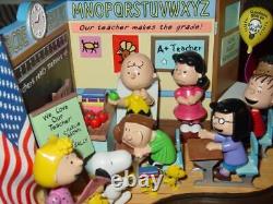Danbury Mint PEANUTS Snoopy TU ES UN ACTEUR DE CLASSE Charlie Brown (NOUVEAU) RARE 2007