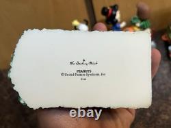 Danbury Mint Peanuts Le Train Spécial de Thanksgiving Ensemble de Figurines Charlie Brown