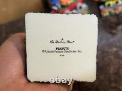 Danbury Mint Peanuts Le Train Spécial de Thanksgiving Ensemble de Figurines Charlie Brown
