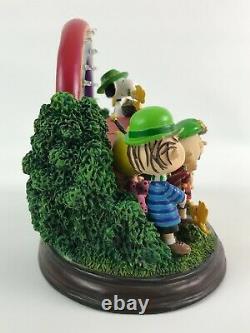 Danbury Mint Peanuts Luck Of The Irish St Patrick's Day Charlie Brown Figurine