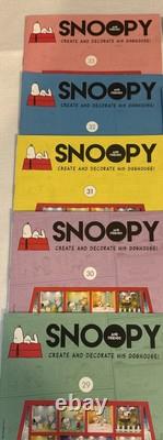 De Agostini Snoopy Set Créez et Collectionnez des Amis ! NEUF 10 caractères + Plus