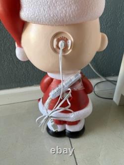 Décoration d'extérieur en plastique soufflé Charlie Brown, toute neuve, plusieurs en stock