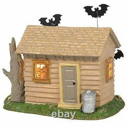 Département 56 Peanuts Village Trick Or Treat Halloween Haunted House Lit