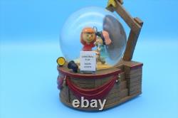 Département56 Peanuts Boule à Neige Noël Page Snoopy Charlie Brown Lucy