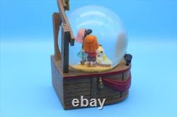 Département56 Peanuts Boule à Neige Noël Page Snoopy Charlie Brown Lucy