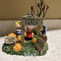 Dept 56 La Grande Citrouille Charlie Brown ! Figurine Halloween Peanuts Vidéo Lumineuse