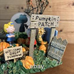 Dept 56 La Grande Citrouille Charlie Brown ! Figurine Halloween Peanuts Vidéo Lumineuse