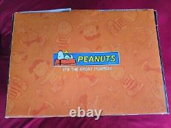 Dept 56 Peanuts Grande Citrouille Charlie Brown Scène Éclairée #56.59095 Linus/Sally