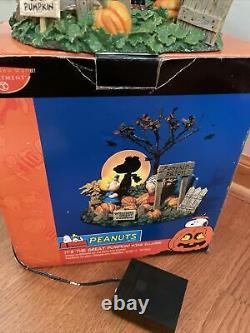 Dept 56 Peanuts Halloween Son Grand Pumpkin Snoopy Charlie Brown #59095