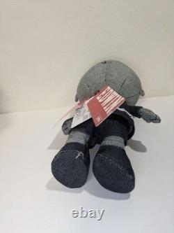 EDWIN Snoopy & Charlie Brown Jouet en Peluche en Denim Noir 21cm Neuf