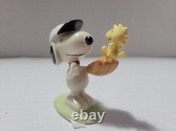 ÉQUIPE DE BASEBALL LENOX PEANUTS 6 pièces SNOOPY CHARLIE BROWN