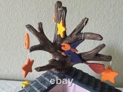 EXTRAVAGANCE HALLOWEEN PEANUTS Sculpture Rotative Lazy Susan Danbury Mint 2016