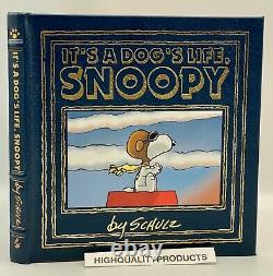 Easton Press Its A Dogs Life, Snoopy Charlie Brown Peanuts Collectors Edition