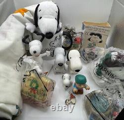 Enorme lot de collections vintage de Snoopy, Charlie Brown, Charles Schulz