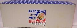 Ensemble De Verre Snoopy 50ème Anniversaire Peanuts Sasaki Charlie Brown Lucy Linus Japon