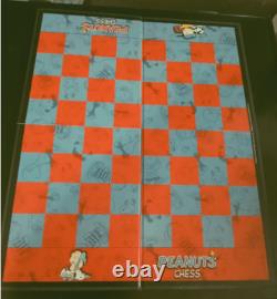 Ensemble d'échecs Peanuts boîte de collection USAopoly Snoopy Charlie Brown figurines complètes