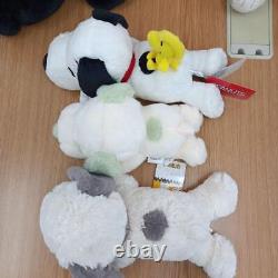 Ensemble de 15 peluches Snoopy, vente de poupées, personnages, produits Woodstock et Charlie Brown