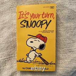 Ensemble de 23 livres de poche vintage Peanuts Charlie Brown Snoopy