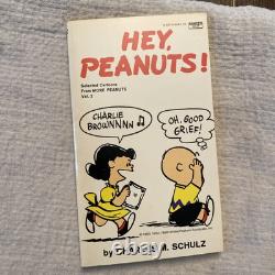 Ensemble de 23 livres de poche vintage Peanuts Charlie Brown Snoopy