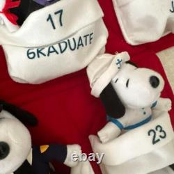 Ensemble de 28 poupées Snoopy Peanuts McDonald's 2001 Exclusivité Japon Collection de figurines