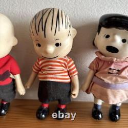 Ensemble de 3 poupées de poche de Charlie Brown, Lucy et Linus 66