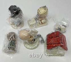 Ensemble de 5 figurines Lenox Peanuts Célébration des 60 ans Charlie Brown Lucy Snoopy Etc.