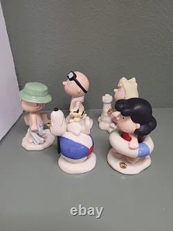Ensemble de 5 pièces Lenox Peanuts Fête à la plage Charlie Brown Snoopy Lucy 854616