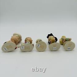 Ensemble de barbecue Lenox Peanuts de 5 figurines Charlie Brown Lucy Snoopy NEUF SOUS EMBALLAGE