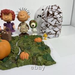 Ensemble de cacahuètes Bienvenue Grand Patch de Citrouilles Décor d'Halloween Charlie Brown Lot 29