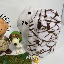 Ensemble de cacahuètes Bienvenue Grand Patch de Citrouilles Décor d'Halloween Charlie Brown Lot 29