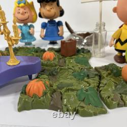 Ensemble de cacahuètes Bienvenue Grand Patch de Citrouilles Décor d'Halloween Charlie Brown Lot 29