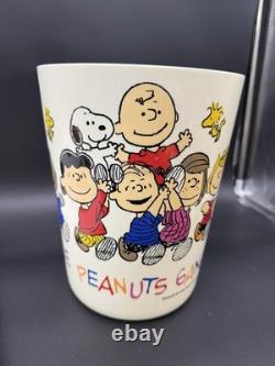 Ensemble de collection pour salle de bain Peanuts Snoopy Charlie Brown Linus et la bande Peanuts