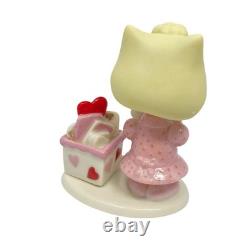 Ensemble de figurines Lenox Peanuts pour la Saint-Valentin de 5 Charlie Brown Snoopy Sally Lucy