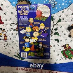 Ensemble de figurines Snoopy Memory Lane Peanuts 4pcs Charlie Brown Lucy Schroeder 2000