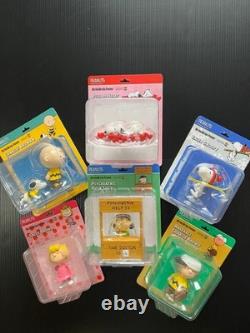 Ensemble de figurines UDF Snoopy de 6, Charlie Brown, Lucy, jouet de collection rare