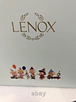 Ensemble de figurines d'anniversaire Lenox Peanuts 6 pcs. Neuf dans sa boîte