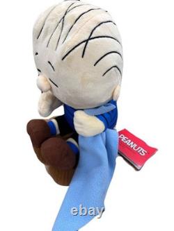 Ensemble de peluches SEGA Peanuts Snoopy et ses amis avec étiquettes Charlie Brown Linus