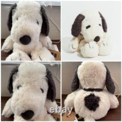 Ensemble de peluches Snoopy Museum rose / gris / Charlie Brown / Andy / Olaf Peanuts NEUF FS