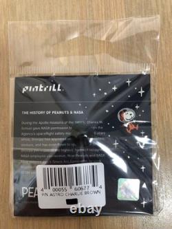 Ensemble de pins Snoopy Charlie Brown Woodstock Astronaute NASA Série Espace Nouveau