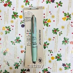 Ensemble de stylos à bille SNOOPY Charlie Brown 3 Jetstream Métal Multicolore