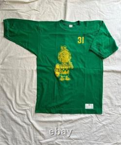 Ensemble de t-shirts de football deadstock vintage Snoopy et Charlie Brown des années 70