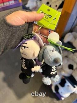 Ensemble porte-clés mascottes PEANUTS Snoopy & Charlie Brown Universal Studios Japan 2023