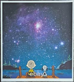 Étoiles Peanuts Charlie Brown Snoopy NASA 235/299 Charles Schulz Impression d'Art Fine