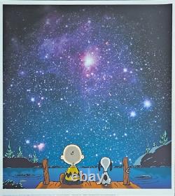 Étoiles de Peanuts Charlie Brown Snoopy NASA 235/299 Charles Schulz Impression d'Art Fine